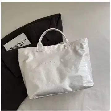 세련된 방수 백 방수 토트 새상품 화이트 토트백 TOTE BAG