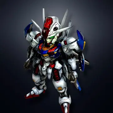 MGSD 건담 에어리얼 도색 완료 완성품 건담 프라모델