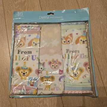 더피 & 프렌즈 프로FROM 올 오브 아스 미니 타월 3개 세트