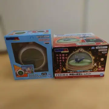 드래곤볼 신룡 모형 룸 라이트 드래곤 레이더형 스피커 2종 세트