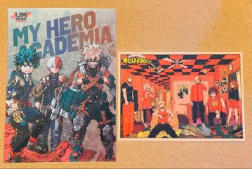 히로아카 현 작화 클리어 파일 책받침 2점