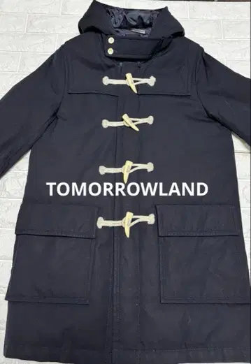TOMORROWLAND 더플 코트 네이비