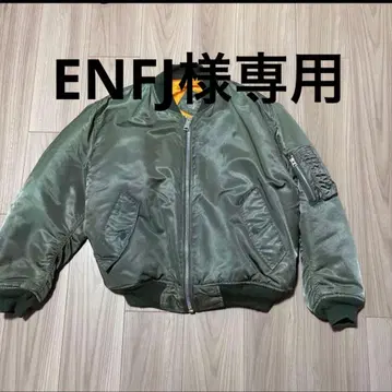 80s PALMUS LIFE MA-1 플라이트 자켓 IDEAL 지퍼