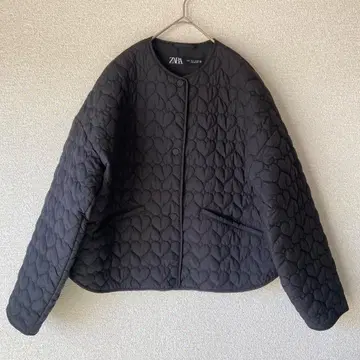 새상품급 ZARA 자라 하트 퀼팅 자켓 S 사이즈