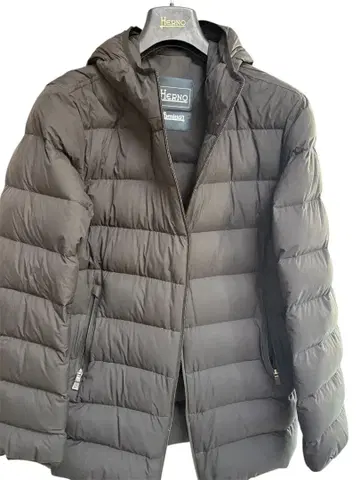 Herno 후드 부착 다운 자켓
