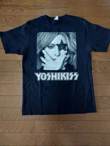 YOSHIKI T셔츠 블랙