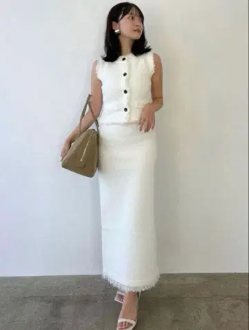 anuans 컬얀 트위드 셋업