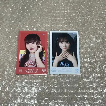 =LOVE 이코러브 오토시마 리사 미니 포토 레어 묶음 판매 블랙 의상