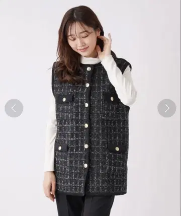 torrazzo donna 니트 트위드 베스트