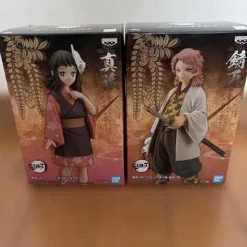 귀멸의 칼날 피규어 마코모 사비토 세트