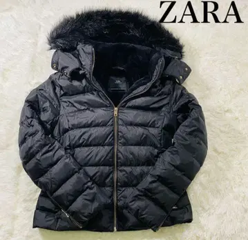 ZARA 퍼 다운 자켓