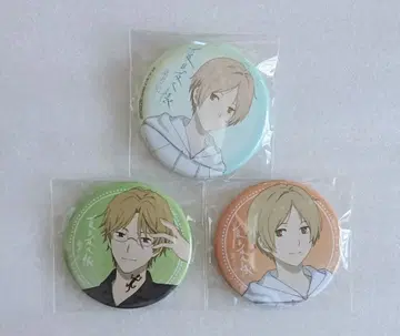 나츠메 우인장 하즈키의 기록 캔뱃지 나츠메 타카시 나토리 슈이치