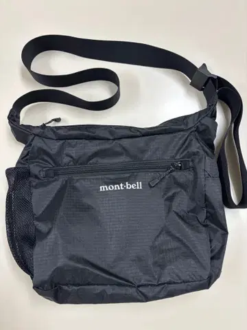 mont-bell 포켓터블 라이트 숄더 S 블랙