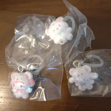 [ 익명 배송 ] 산리오 메지루시 액세서리 포근포근 스노우 3개 세트