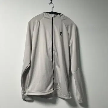 on 풀 집업 후드티 라이트 그레이