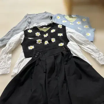 꽃 패턴 니트 스웨터 5세트 INGNI