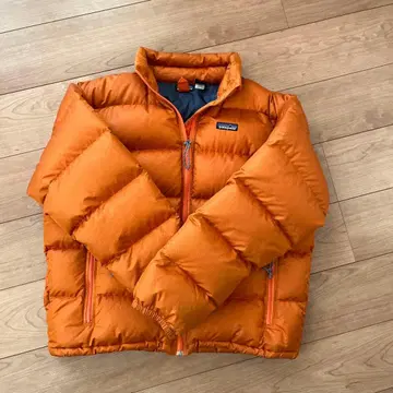 patagonia 다운 자켓 L 오렌지
