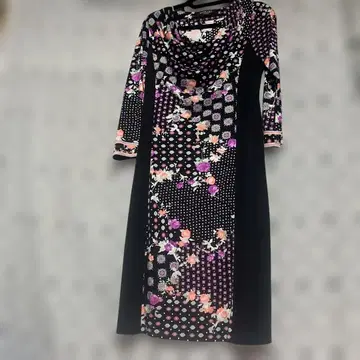 레오나르 긴팔 원피스