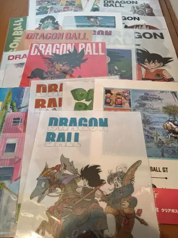 드래곤볼 제일복권 비주얼 시트 세트