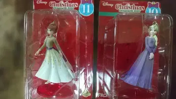 디즈니 크리스마스 오너먼트 2022 안나와 엘사