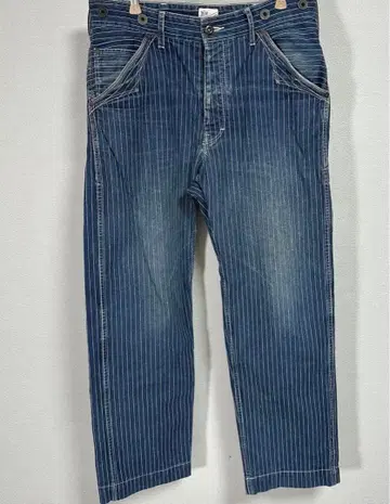 Schott 워바쉬 히코리 스트라이프 데님 팬츠 W30