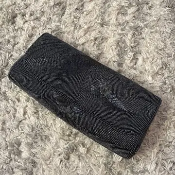 총 비즈 클러치 일본 의류 파티에도 세련된 빈티지 프랑스