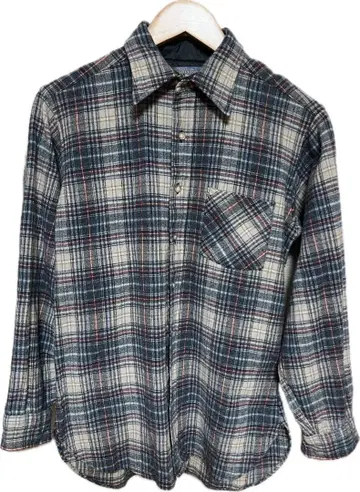 [70s~80s] Pendleton 플란넬 셔츠 M 사이즈 빈티지