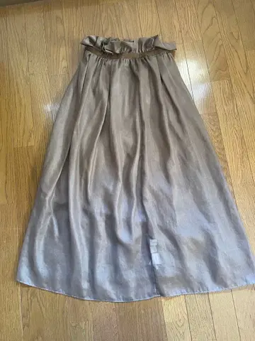 [ PARLMASEL ] 롱 플레어 스커트