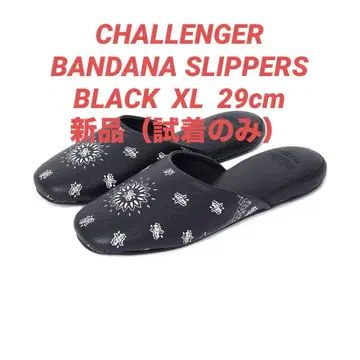 CHALLENGER 챌린저 BANDANA 슬리퍼