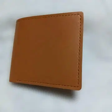 브라운 접이식 지갑