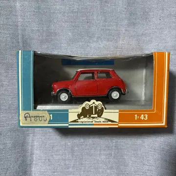 AUTO PILEN [ 빈티지 ] 1/43 미니 쿠퍼 미니카 스페인산