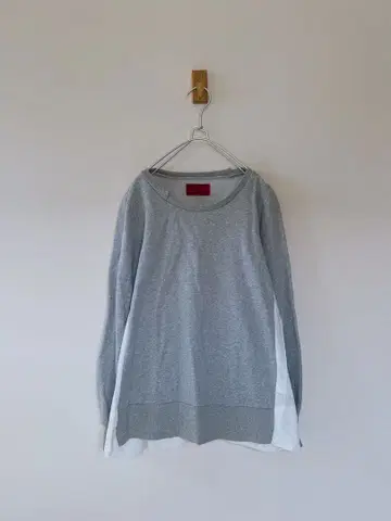 somari 백 플리츠 풀오버 이소재 도킹 오샤레 워커