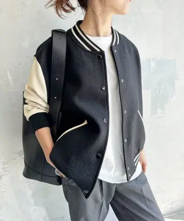 Spick&span 바시티 자켓 스픽스팬 36