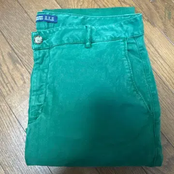 ZARA 그린 컬러 데님