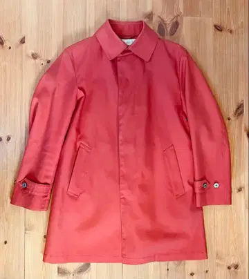 MACKINTOSH PHILOSOPHY 주황 스텐카라 코트 36