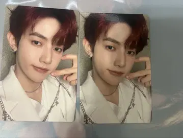 타워 레코드 장하오 화이트 의상 트레이딩 카드 혜택 zb1