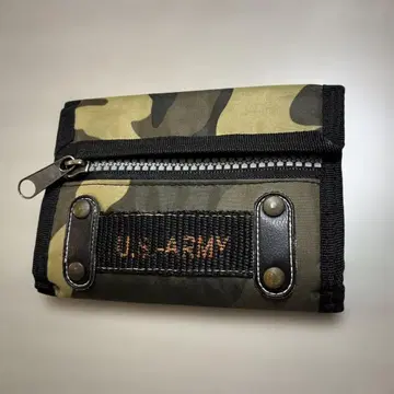 US ARMY 카모플라쥬 3단 폴더형 지갑