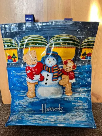 Harrods 토트백 대 설 달마