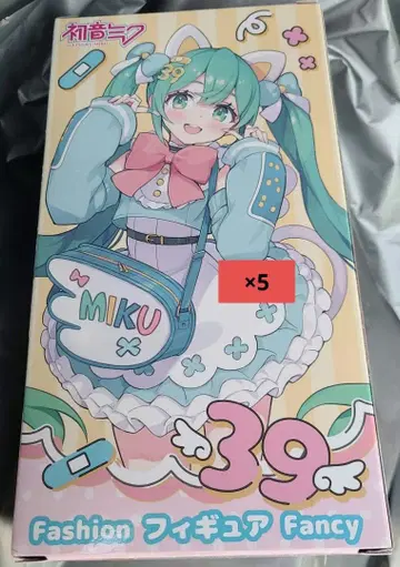 하츠네 미쿠 Fashion 피규어 Fancy 5개 세트
