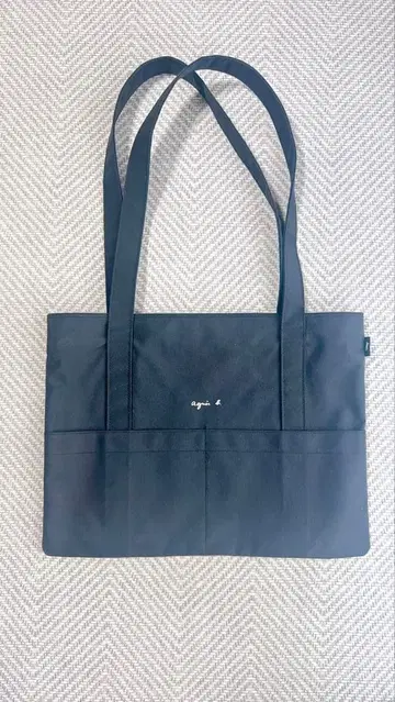 [새상품급] 에네스베 나일론 토트백 지퍼 달린 A4 가능