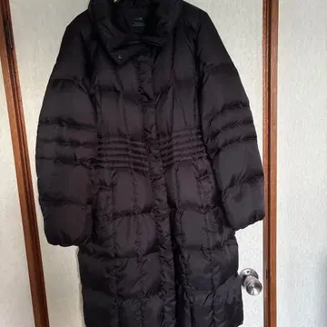 23구 블랙 다운 코트 빅사이즈 46