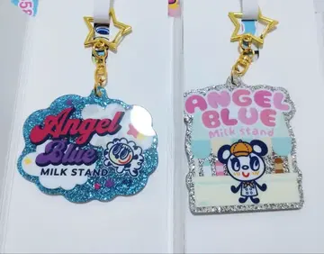 엔젤 블루 로손 아크링 키링