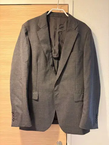 District 싱글 2 버튼 차콜 그레이 자켓