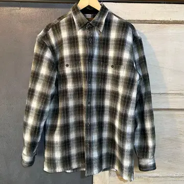 ST.JOHN'S BAY 헤비 플란넬 셔츠 구제 의류 L 사이즈