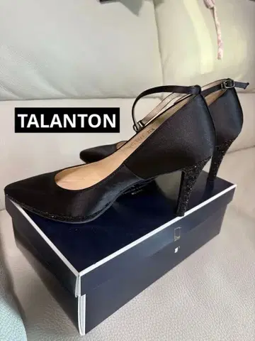 타라톤 글리터 힐 펌프스