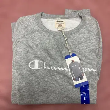 Champion 그레이 크루넥 트레이닝복 L 사이즈