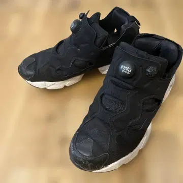 Reebok Insta Pump Fury 블랙 10 (상자 없음)