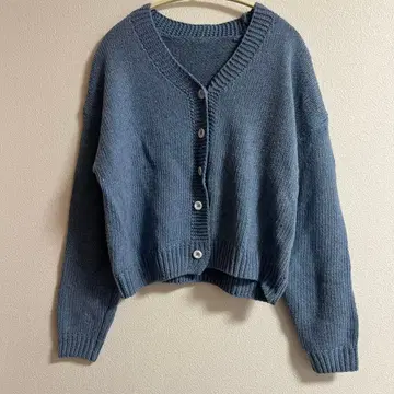 JUNOAH 라이트 블루 가디건