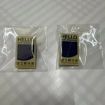 국립 경기장 핀 배지 세트