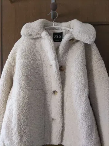 ZARA 보아 자켓 XS